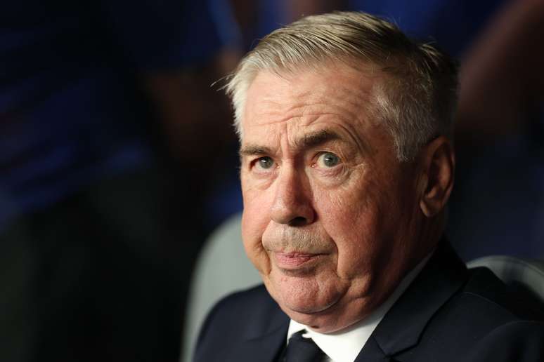 Carlo Ancelotti antes do jogo contra o Haiti, pela fase de grupos da Copa do Mundo 