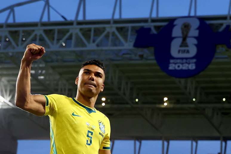 Casemiro pela Sele&ccedil;&atilde;o Brasileira 