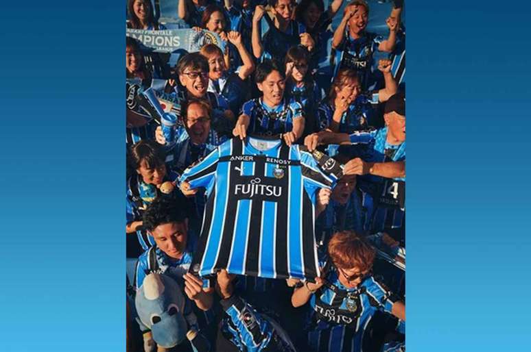 Frontale ter&aacute; novo uniforme para jogar no Todoroki, a casa do Azul&atilde;o na J.League &ndash;