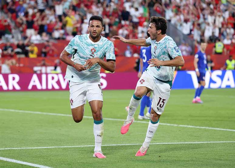 Goncalo Ramos tamb&eacute;m ficou c&eacute;lebre por marcar gols nos acr&eacute;scimos jogando em clubes &ndash;