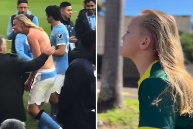 Heitor viralizou pela semalhan&ccedil;a com Haaland
