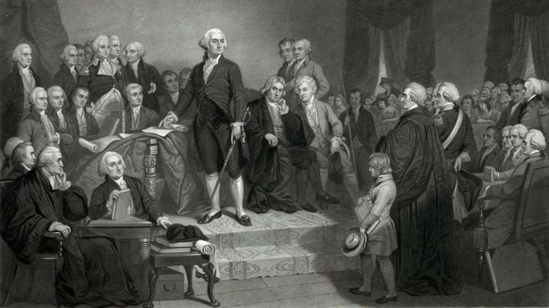 Um l&iacute;der 'deve ser particularmente consciente das suas pr&oacute;prias defici&ecirc;ncias', disse o primeiro presidente americano, George Washington, em seu discurso de posse