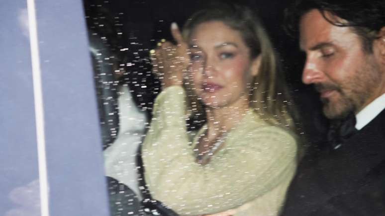 A modelo Gigi Hadid e o ator Bradley Cooper