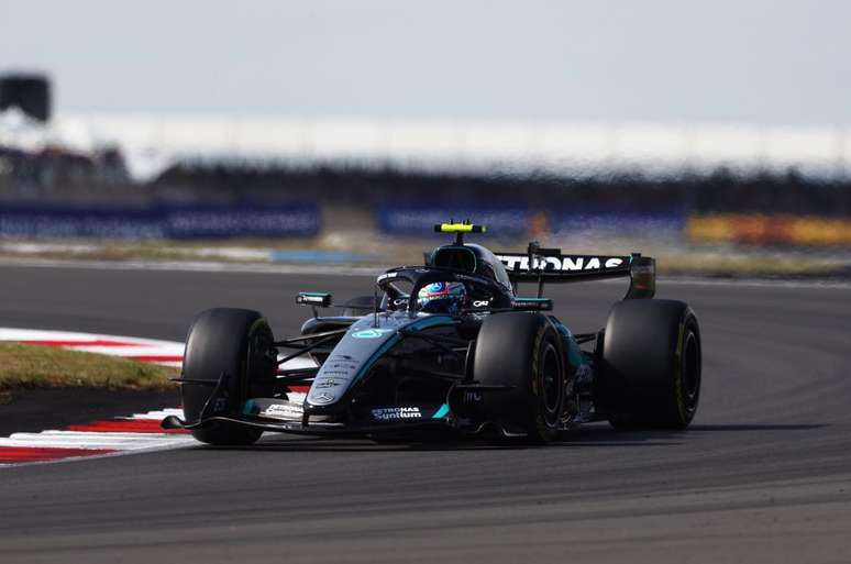 Kimi Antonelli, o vencedor da corrida sprint de Silverstone