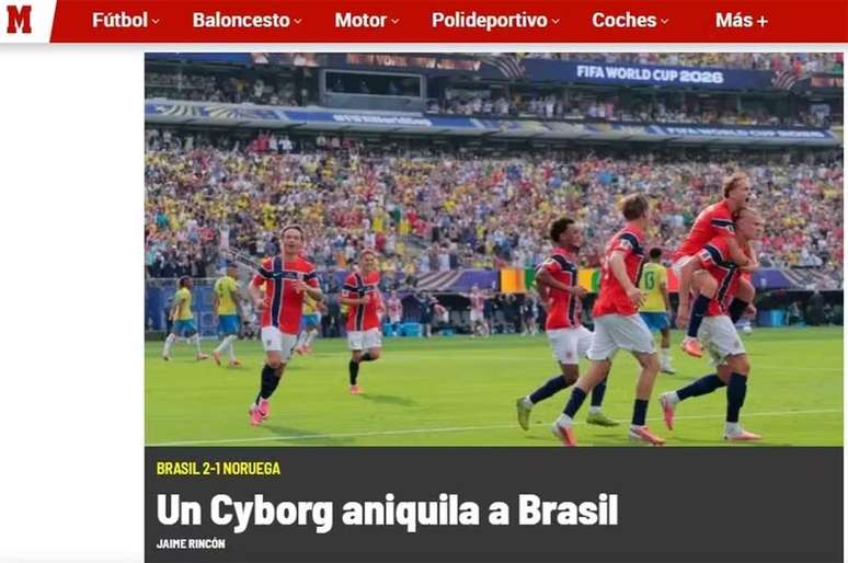 Jornais internacionais repercutem elimina&ccedil;&atilde;o do Brasil na Copa &ndash;