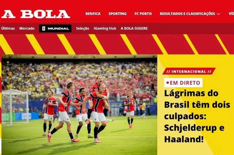 Jornais internacionais repercutem elimina&ccedil;&atilde;o do Brasil na Copa &ndash;