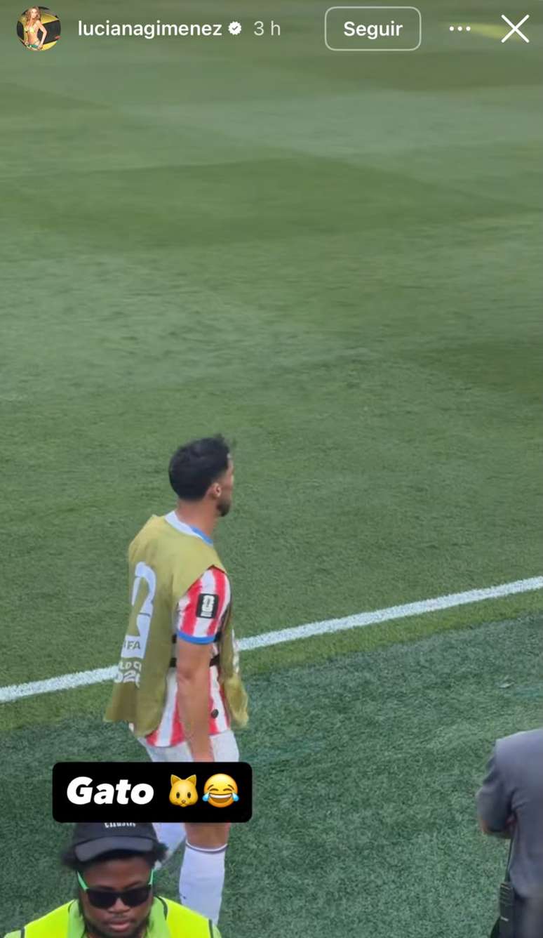 Luciana Gimenez publica story em jogo entre Paraguai e Fran&ccedil;a