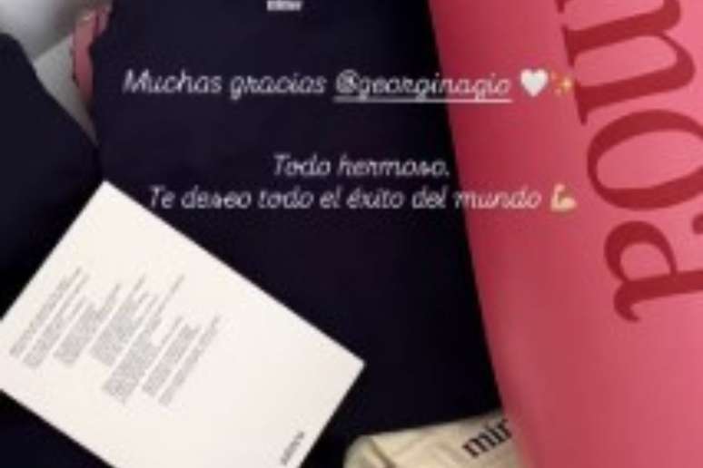 Mimos enviados para Antonela
