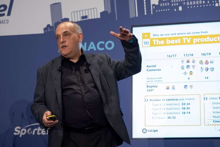 Javier Tebas pede mais transpar&ecirc;ncia da Fifa em suas decis&otilde;es &ndash;