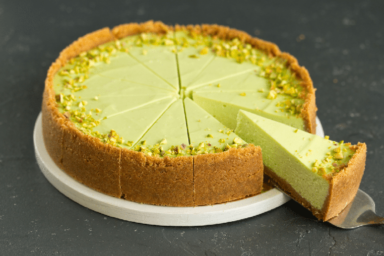 Cheesecake de pistache 