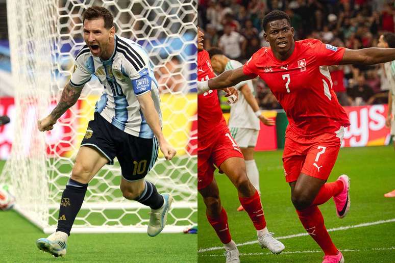 Messi e Embolo estrelam o Argentina x Su&iacute;&ccedil;a das quartas de final da Copa &ndash;