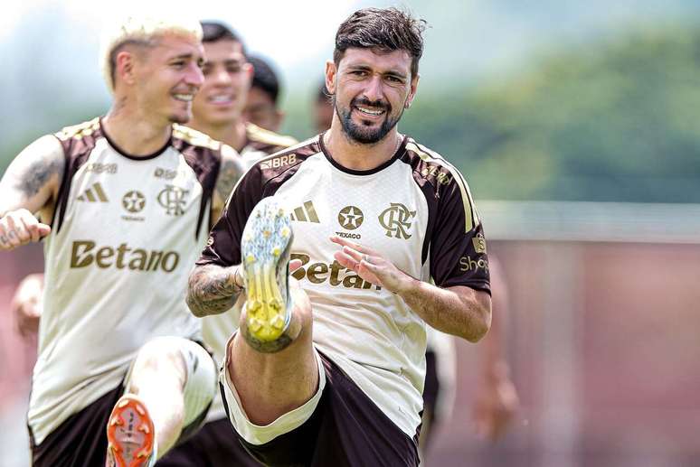 Arrascaeta est&aacute; em fase final de recupera&ccedil;&atilde;o de les&atilde;o na panturrilha &ndash;