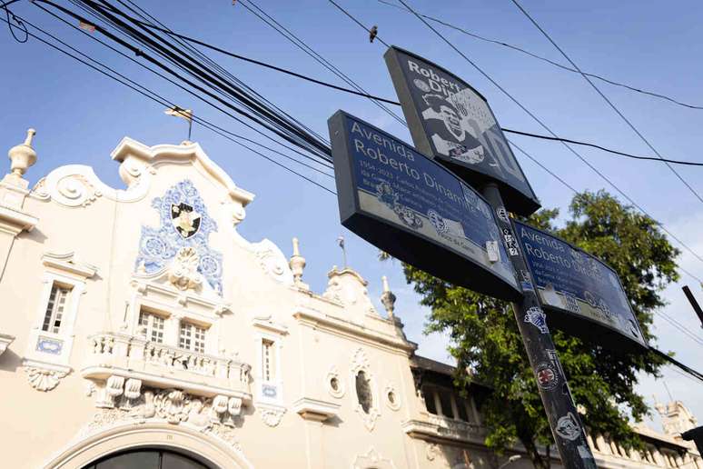 Fachada do Est&aacute;dio de S&atilde;o Janu&aacute;rio, do Vasco &ndash;