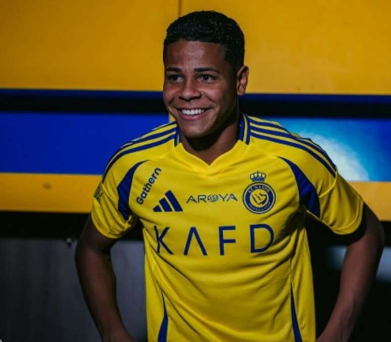 Wesley tem 40 jogos pelo Al-Nassr, com cinco gols marcados &ndash; Divulga&ccedil;&atilde;o/Al-Nassr