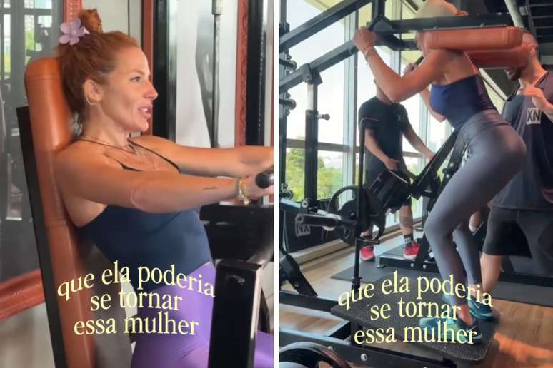 Luiza Zveiter mostra depois da cirurgia bari&aacute;trica