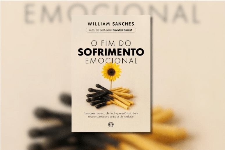 &ldquo;O fim do sofrimento emocional&rdquo; prop&otilde;e caminhos para romper ciclos de sofrimento, resgatar a conex&atilde;o consigo e transformar padr&otilde;es internos 