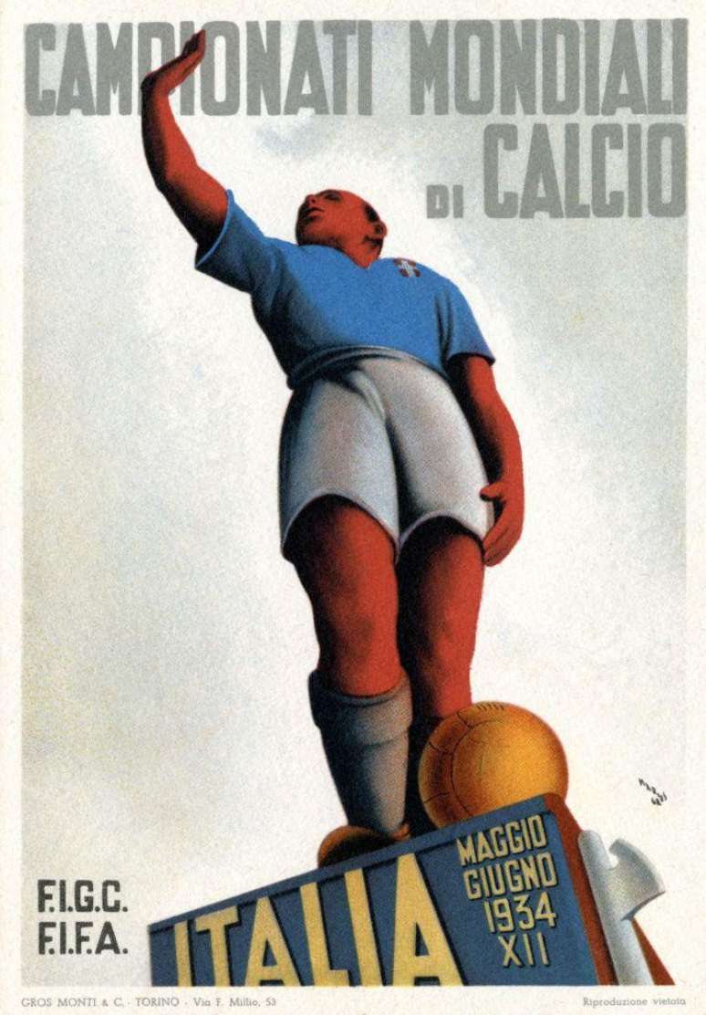 O regime fascista italiano viu na Copa de 1934 uma oportunidade preciosa de propaganda