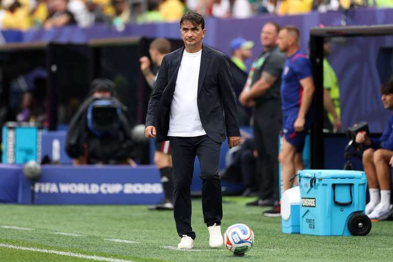 Zlatko Dalic, durante a Copa do Mundo 2026, no comando da Cro&aacute;cia &ndash;