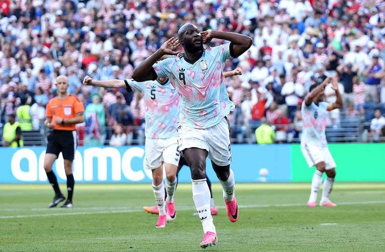 Lukaku foi destaque na vit&oacute;ria da B&eacute;lgica sobre os Estados Unidos &ndash;