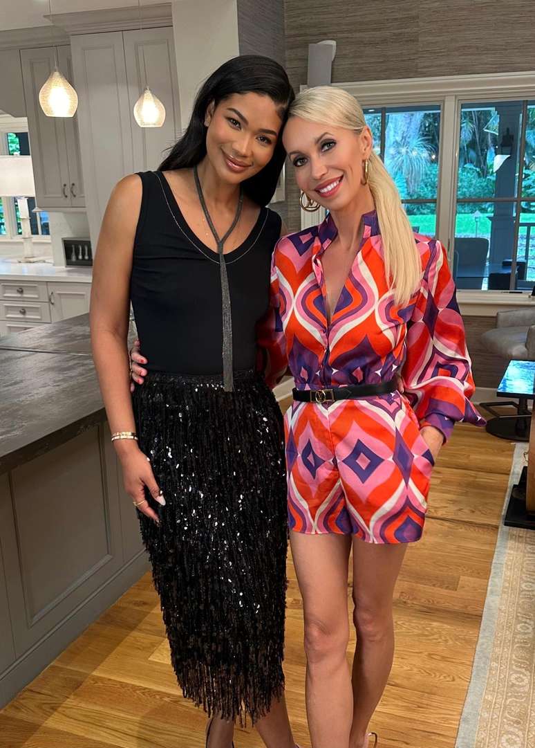 Chanel Iman e Denisa Palsha 