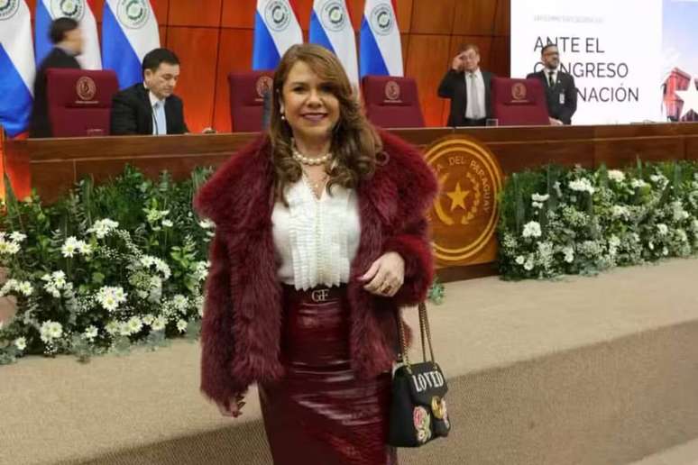 Celeste Amarilla &eacute; representante da extrema direita no Senado do Paraguai &ndash;
