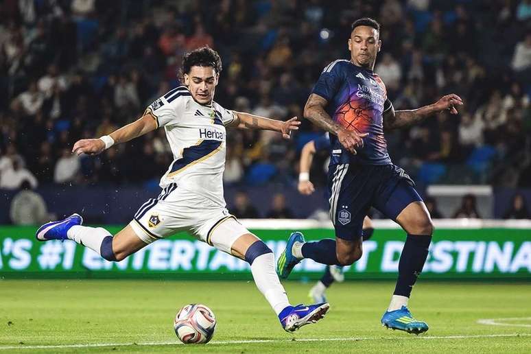 Matheus Nascimento marcou sete gols pelo Los Angeles Galaxy &ndash;