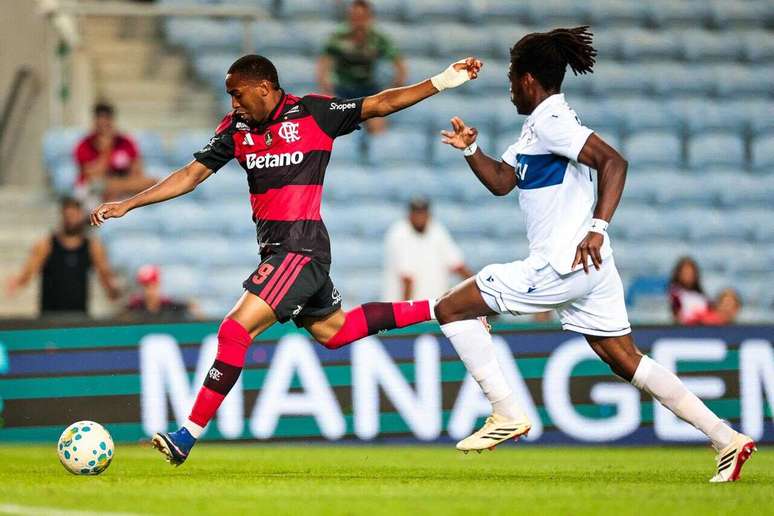 Lorran marcou um dos gols da vit&oacute;ria do Flamengo sobre o Lausanne &ndash;