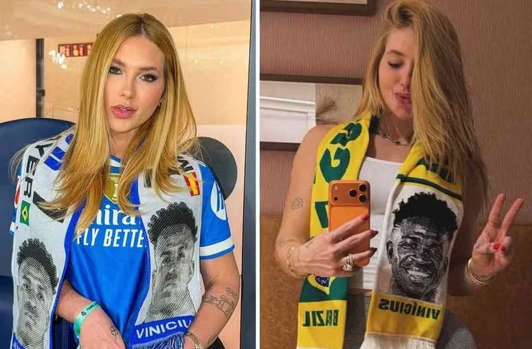 Influenciadora acompanhou a Copa em meio a rumores de reconcilia&ccedil;&atilde;o com Vini Jr. &ndash;