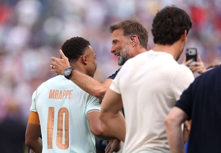 Klopp esteve na partida entre Fran&ccedil;a e Marrocos &ndash;