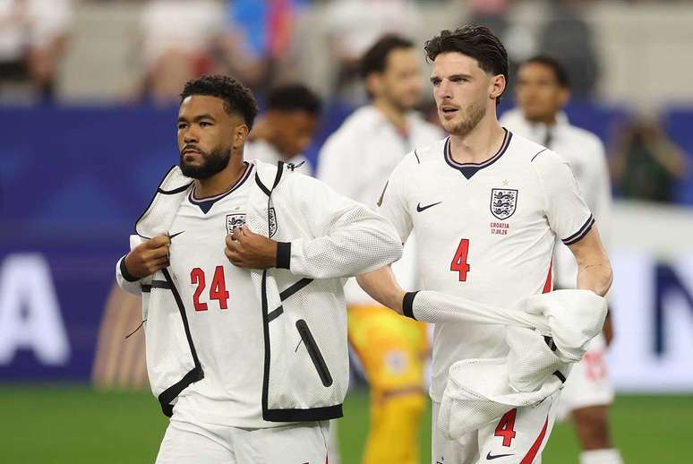 Recce James e Declan Rice devem jogar neste s&aacute;bado diante da Noruega &ndash;