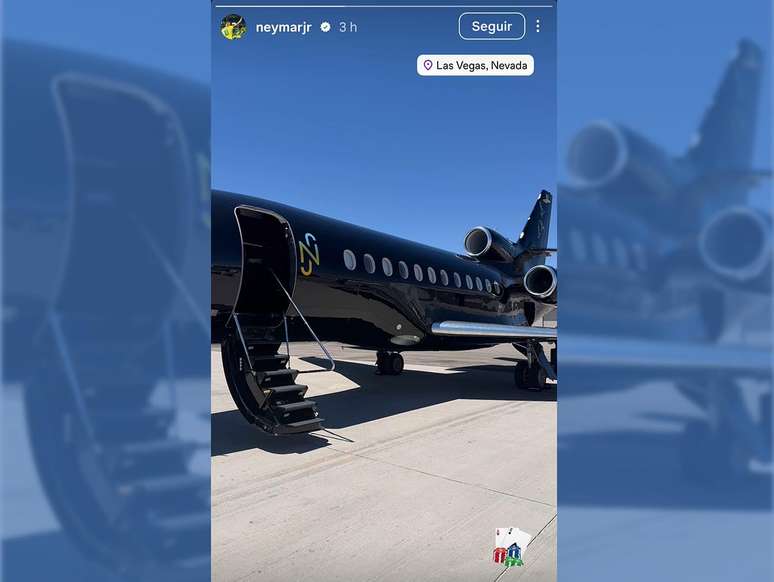 Foto de Neymar nas redes sociais nesta sexta-feira (10/7) &ndash;