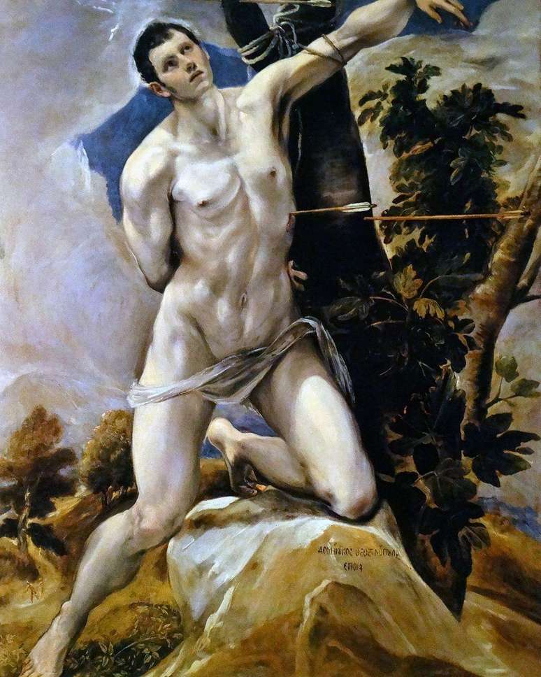 As pinturas de S&atilde;o Sebasti&atilde;o feitas por El Greco est&atilde;o entre as mais importantes do Renascimento