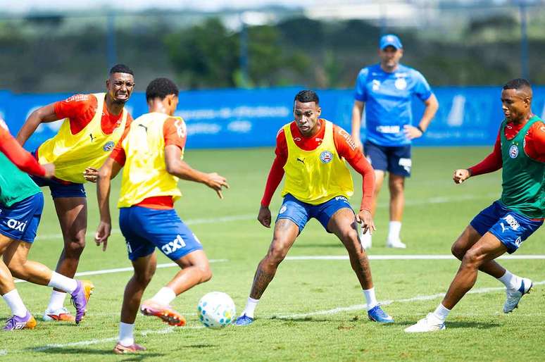 Bahia se prepara para o amistoso deste domingo (12) &ndash;