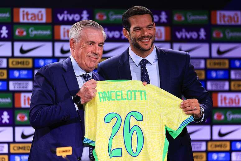 Ancelotti foi confirmado como t&eacute;cnico para a Copa do Mundo de 2030