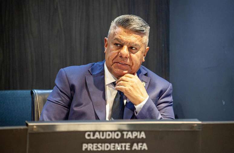 Chiqui Tapia, presidente da Associa&ccedil;&atilde;o do Futebol Argentino (AFA) &ndash; Reprodu&ccedil;&atilde;o/Instagram