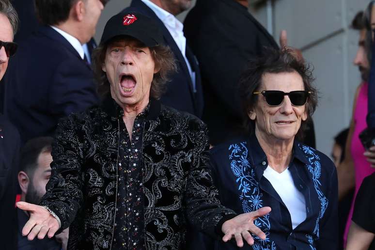 Ingl&ecirc;s Mick Jagger sempre foi um grande f&atilde; de futebol &ndash;