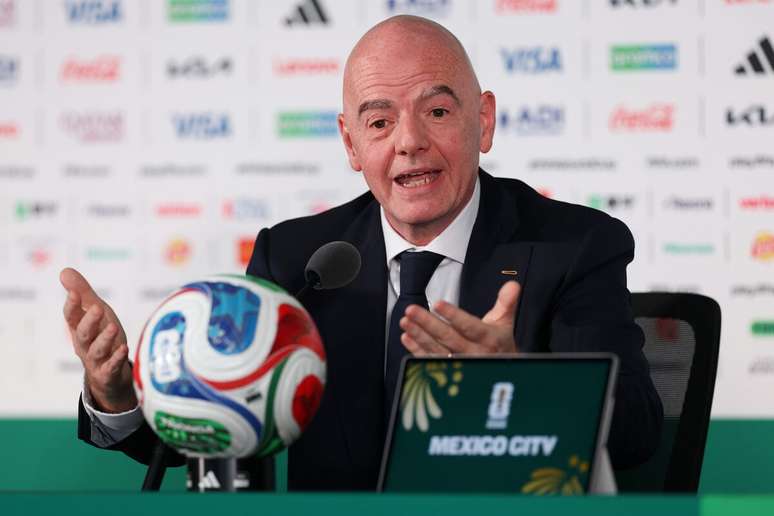 Presidente da Fifa durante a Copa do Mundo &ndash;