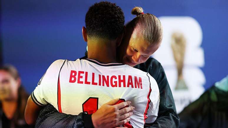 A atua&ccedil;&atilde;o decisiva de Bellingham, que garantiu a vit&oacute;ria, recebeu a aprova&ccedil;&atilde;o do craque noruegu&ecirc;s e ex-companheiro de equipe no Borussia Dortmund, Erling Haaland