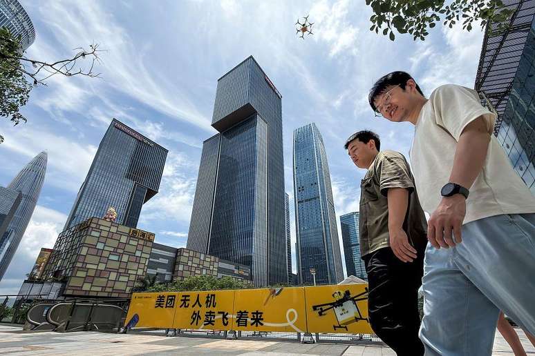 Os arranha-c&eacute;us e centros financeiros das principais cidades da China simbolizam a profunda transforma&ccedil;&atilde;o econ&ocirc;mica do pa&iacute;s