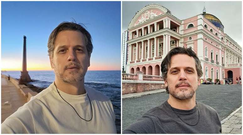 O jornalista em Montevid&eacute;u e Manaus: aproveitando o tempo livre para viajar 