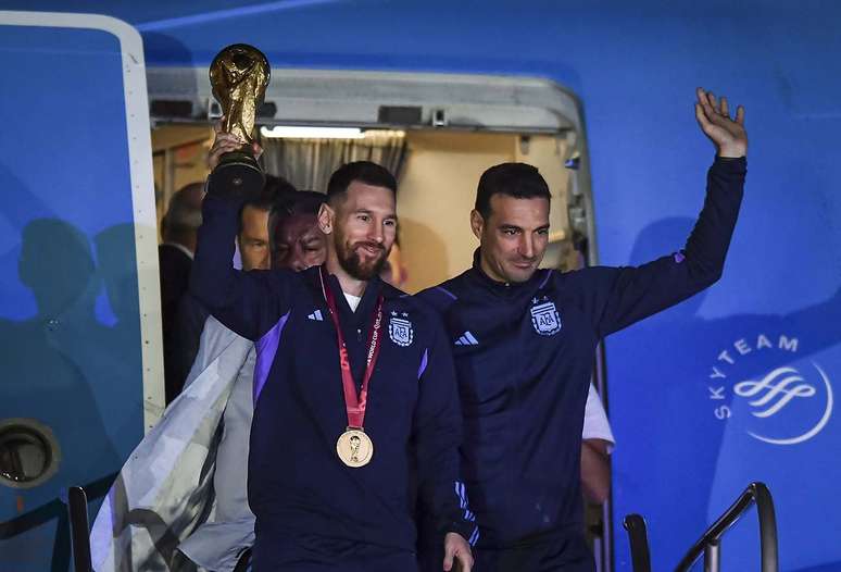 Messi ganhou seu t&iacute;tulo de Copa ap&oacute;s vencer a Fran&ccedil;a, em 2022 &ndash; 
