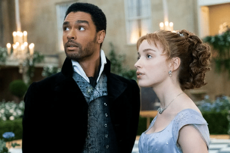 &ldquo;Bridgerton&rdquo; &eacute; inspirada na s&eacute;rie de romances best-seller de Julia Quinn, ambientada na alta sociedade inglesa do per&iacute;odo da Reg&ecirc;ncia 