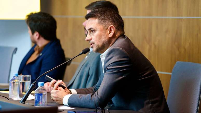 O coordenador executivo das Sele&ccedil;&otilde;es Masculinas, Rodrigo Caetano &ndash;
