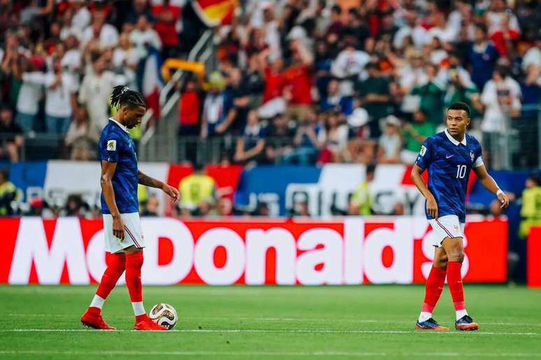 Mbapp&eacute; lamenta derrota da Fran&ccedil;a para a Espanha &ndash;
