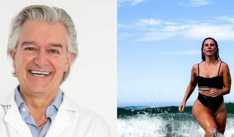 Jesús Vázquez, nutricionista espanhol: 'Tomar banho no mar por 30 minutos aumenta o gasto energético do corpo muito mais do que parece'.