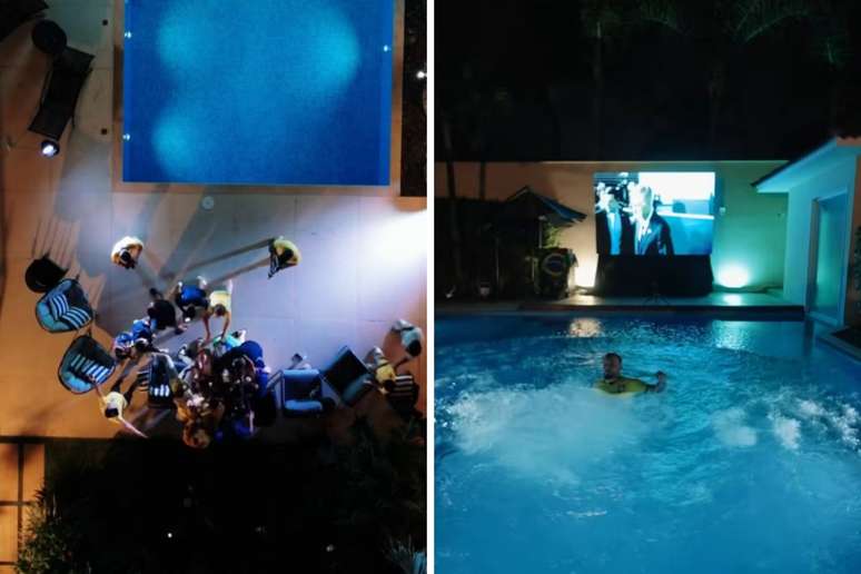 Imagens da mans&atilde;o de L&eacute;o Pereira e Karoline Lima