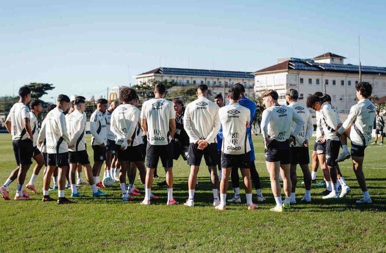Santos encerra prepara&ccedil;&atilde;o para encarar o Botafogo &ndash;
