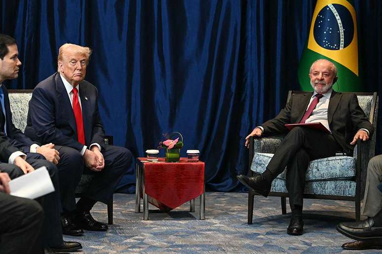 Lula em encontro com Donald Trump e Marco Rubio em Kuala Lumpur