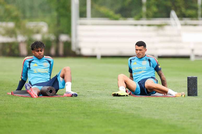 Yamal e Pedro Porro foram poupados de um treino mais forte nesta quinta &ndash;