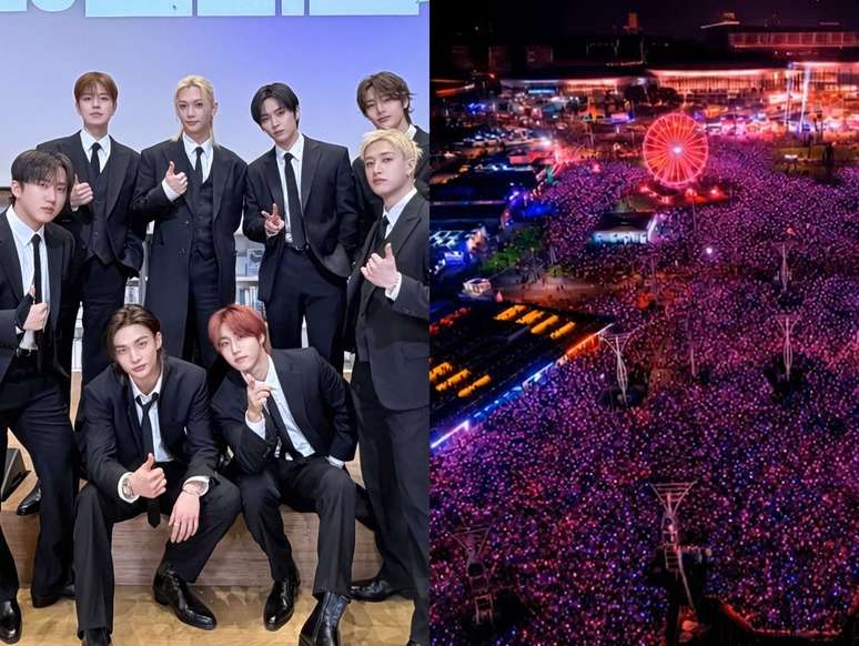 Fotos: Twitter/@Stray_Kids; Instagram/@rockinrio